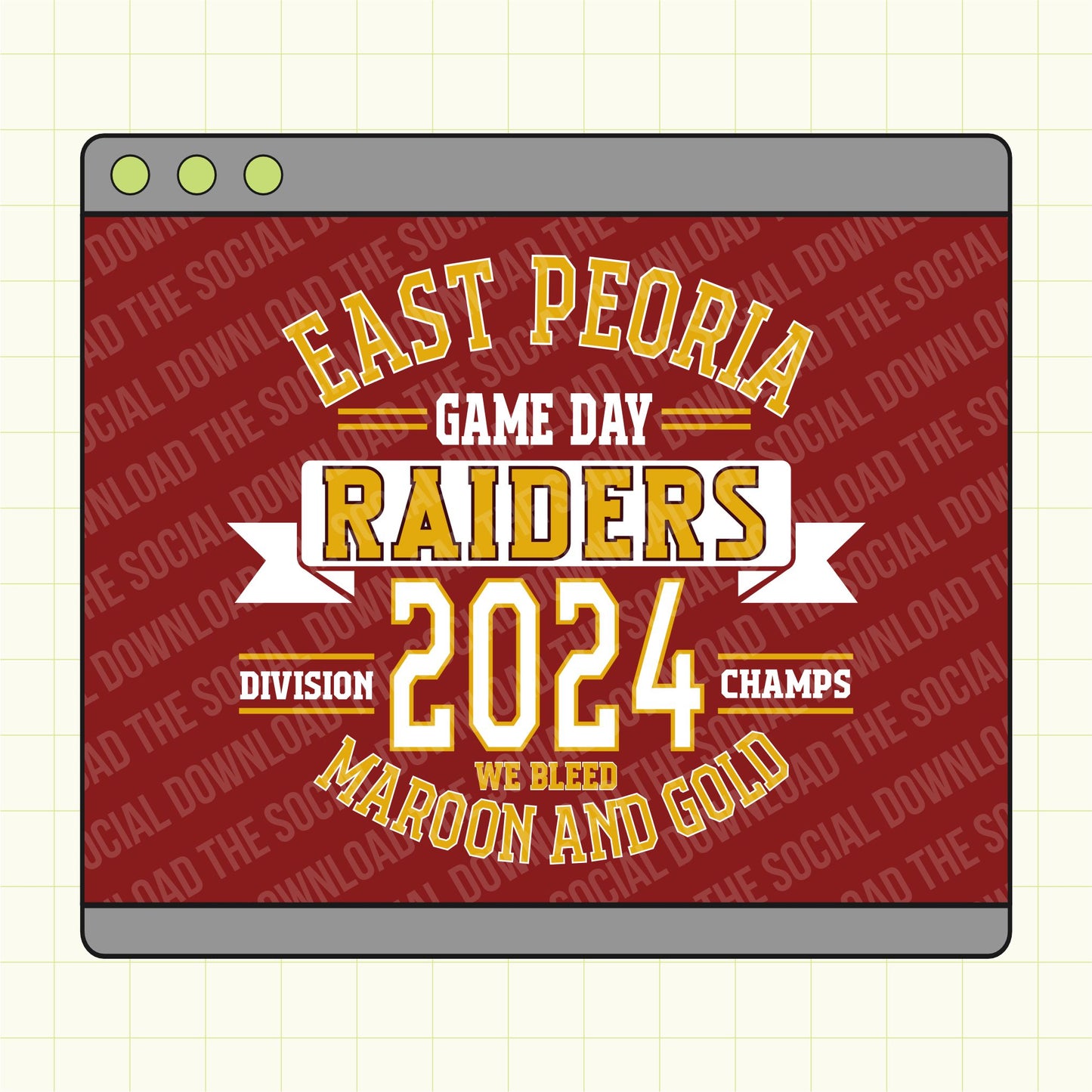 Team Banner custom school tee shirt png file