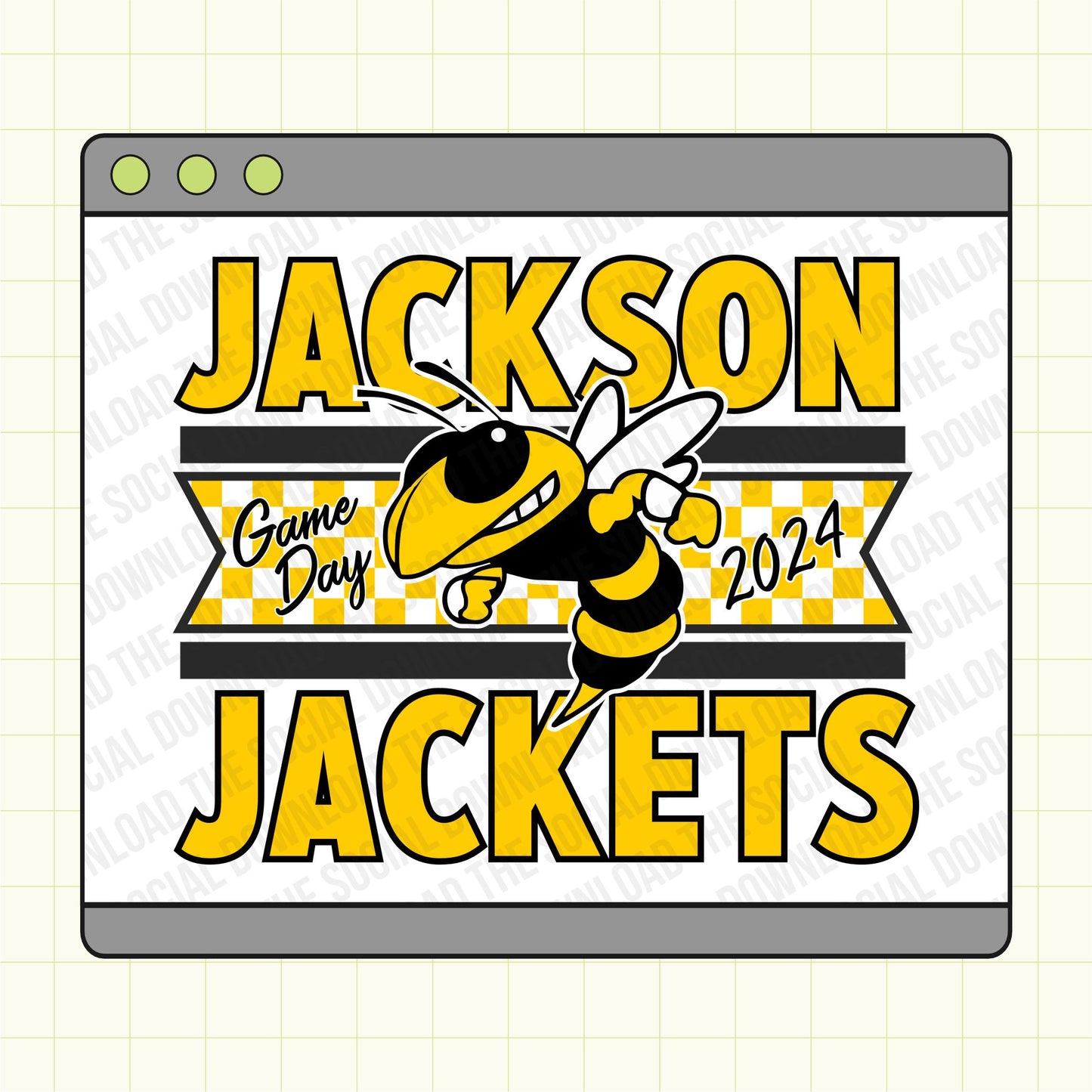 Checkered Game Day Custom School Spirit tee shirt download file