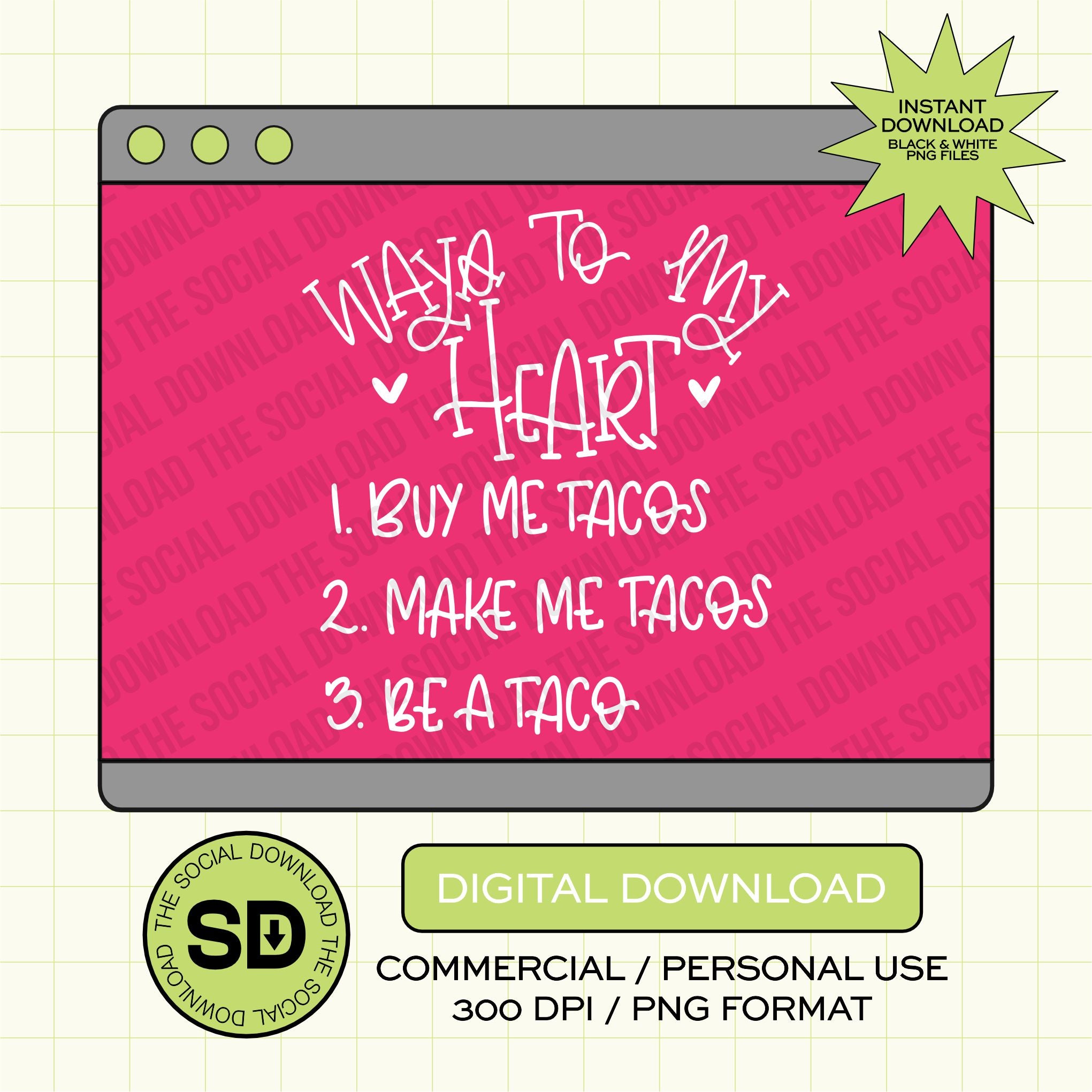 Ways to my Heart Fiesta PNG- INSTANT DOWNLOAD (FIESTA1006)