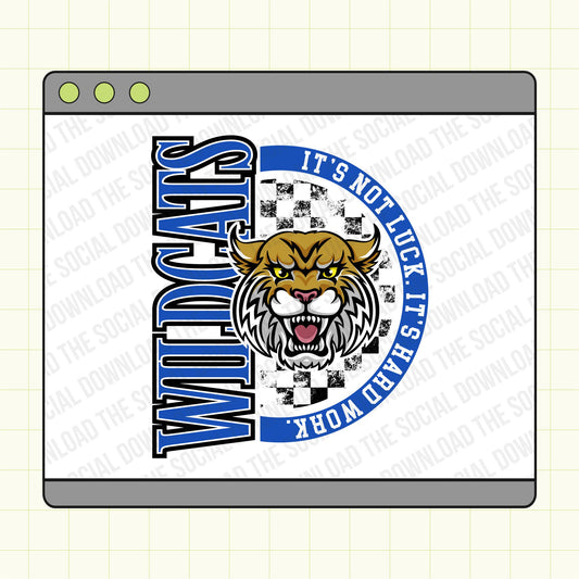 It's Not Luck Custom School Spirit PNG File