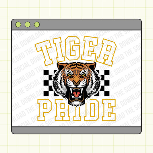 Mascot Pride Custom School Spirit PNG File 