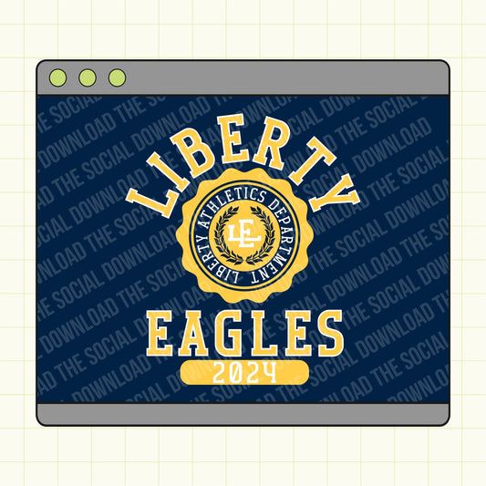 Athletic Department Custom School Spirit PNG File (SW1044)