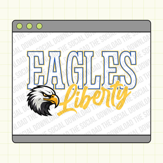 Mascot Duo Custom School Spirit PNG File (SW1135)
