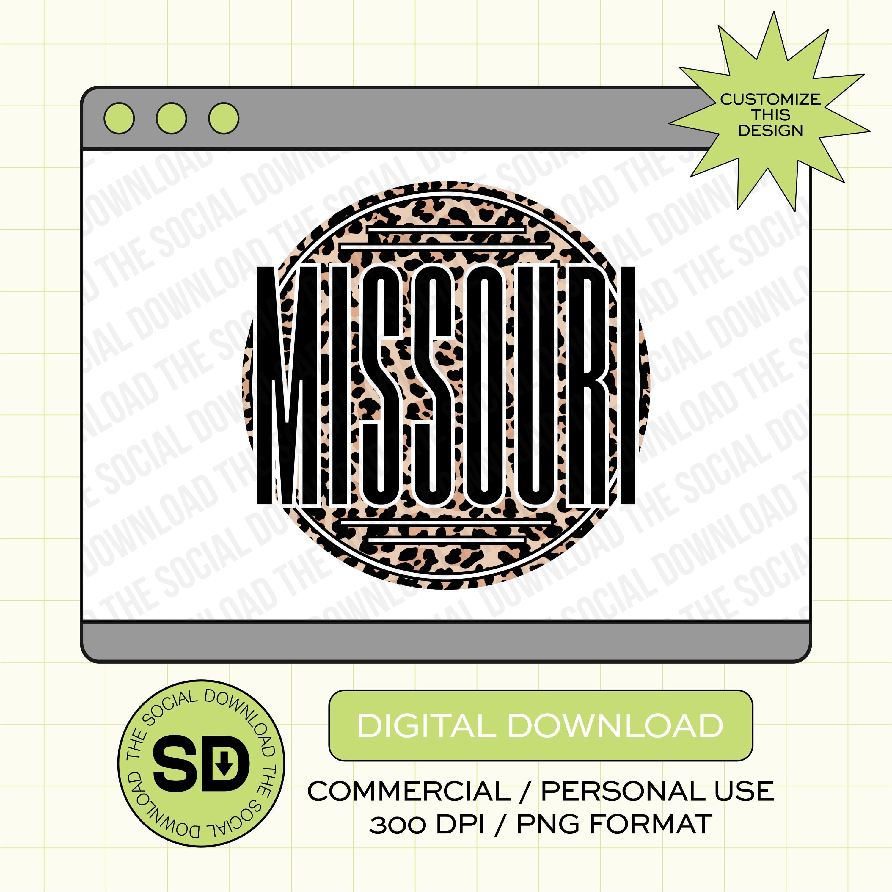 Leo Circle State Custom City and State PNG File (STATE1009)