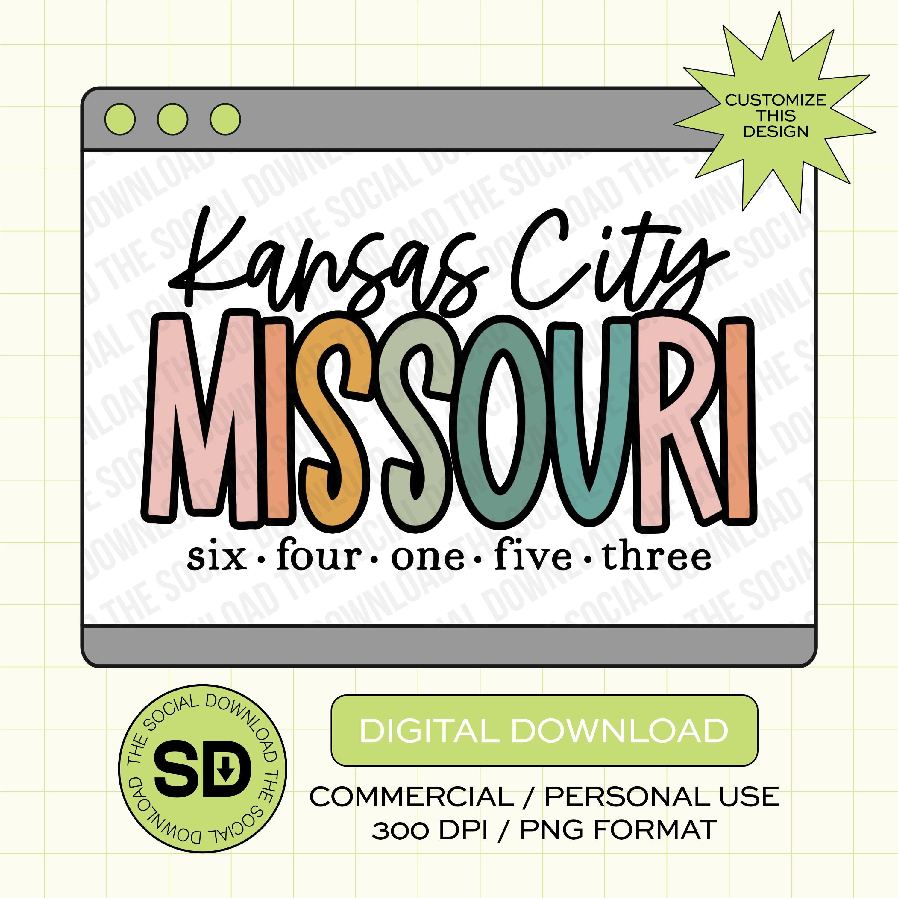 Cute Font Duo Custom City and State PNG File (STATE1023)