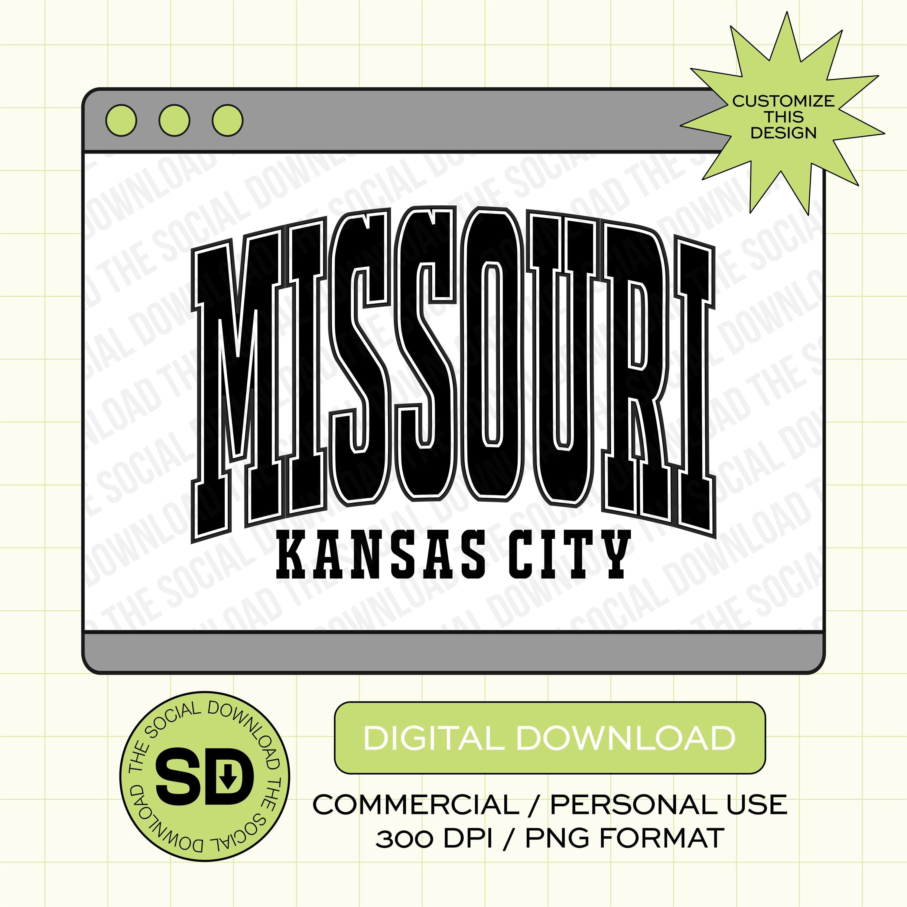 Retro Varsity Custom City and State PNG File (STATE1024)