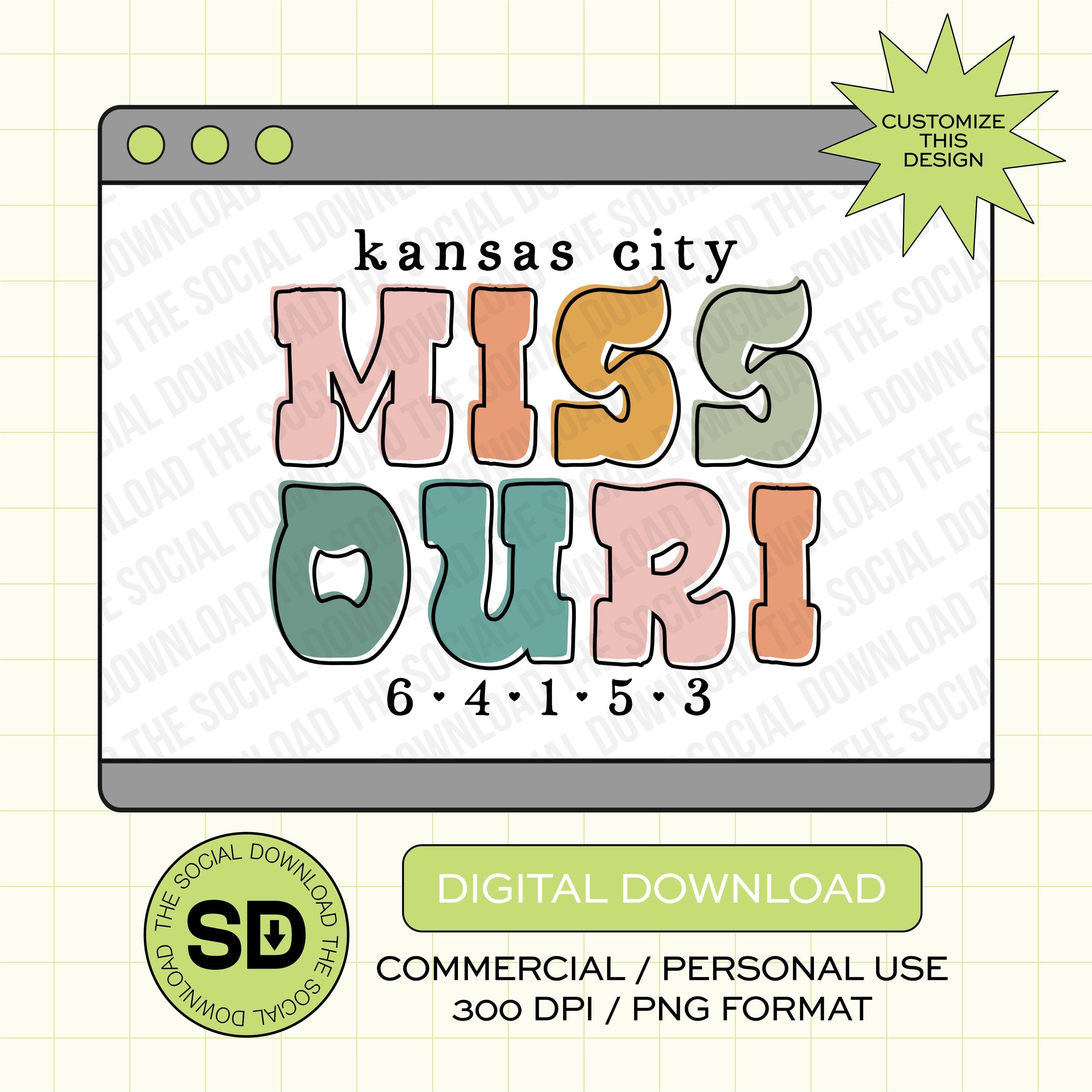 Groovy Flair Custom City and State PNG File (STATE1026)