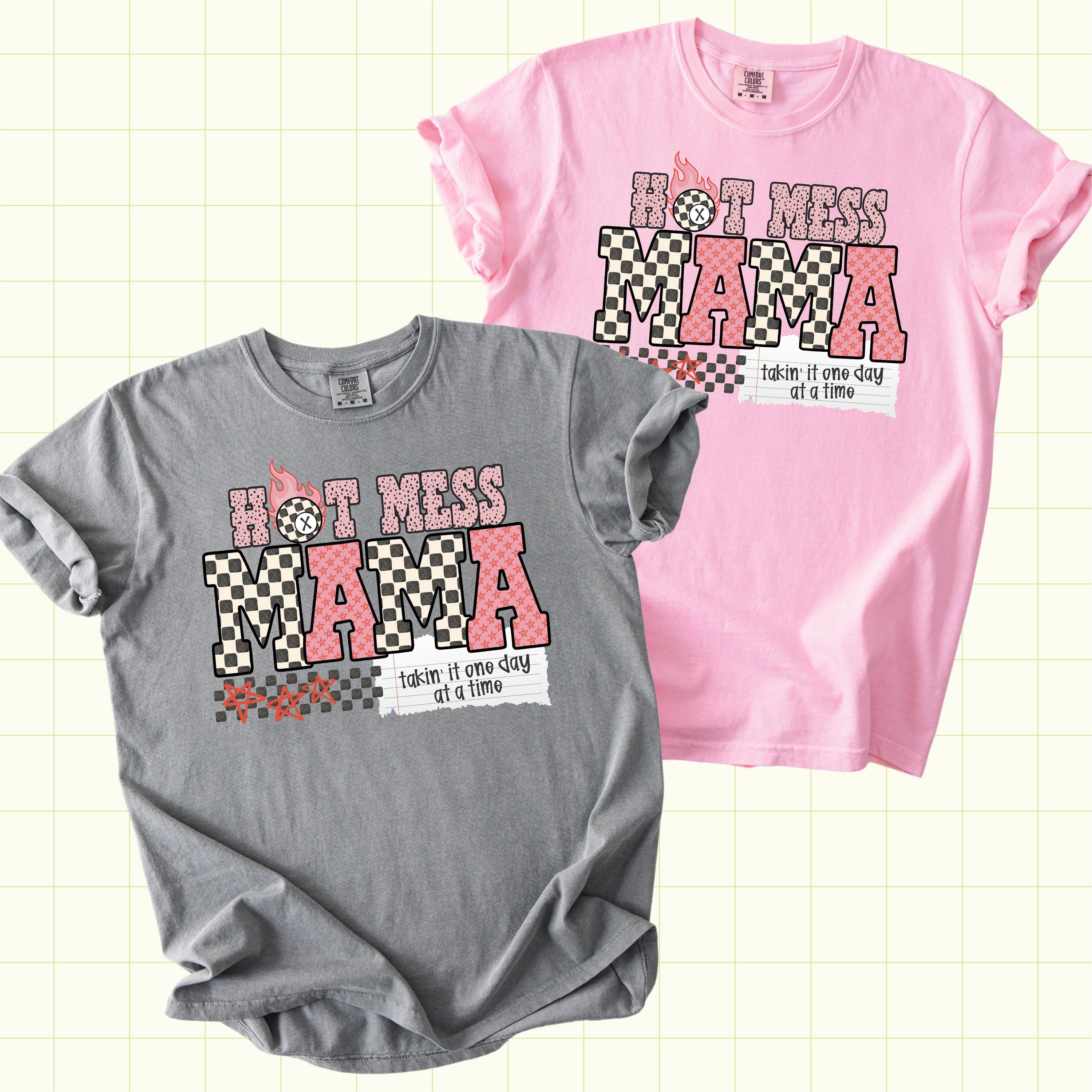 Hot Mess Mama PNG- INSTANT DOWNLOAD (MAMA1001)