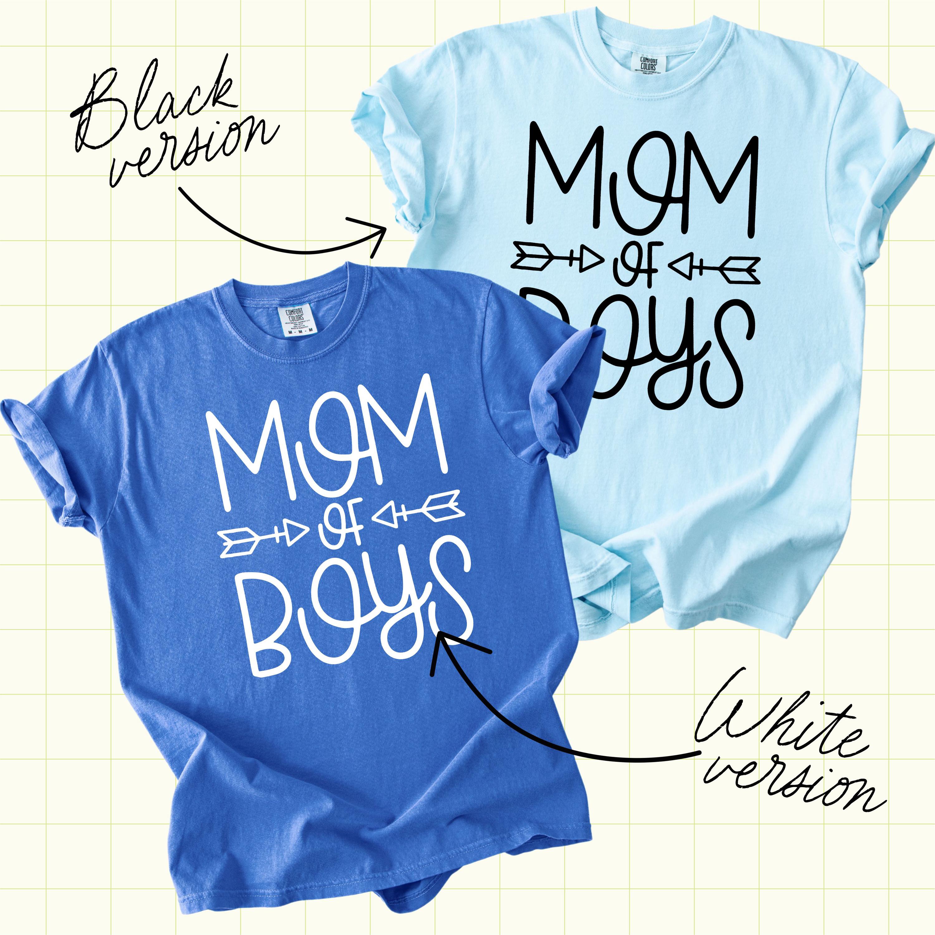 Mom of Boys Mama PNG- INSTANT DOWNLOAD (MAMA1017)