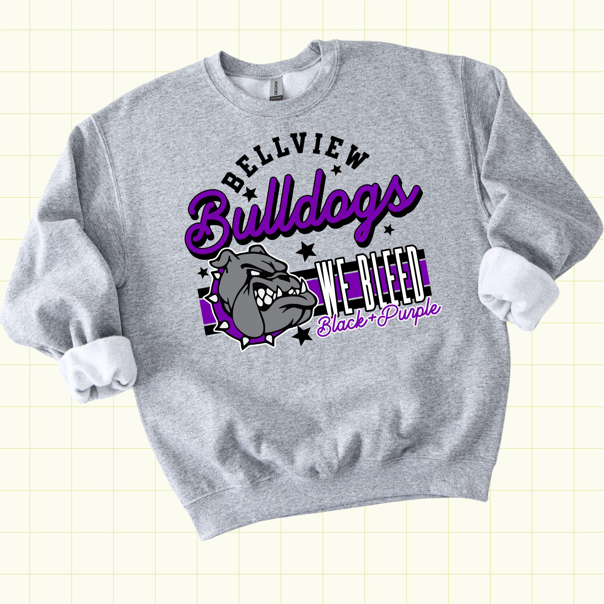We Bleed All Star Mascot Custom School Spirit PNG File (SW1147)