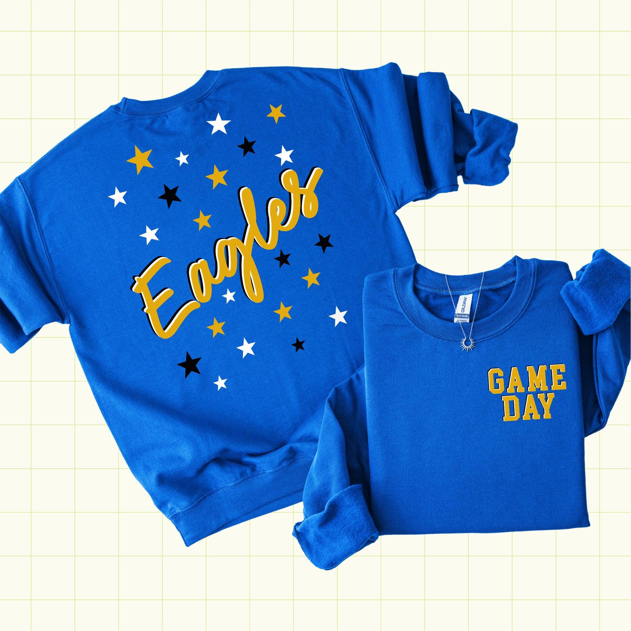 All the Stars Mascot Custom School Spirit PNG File (SW1148)