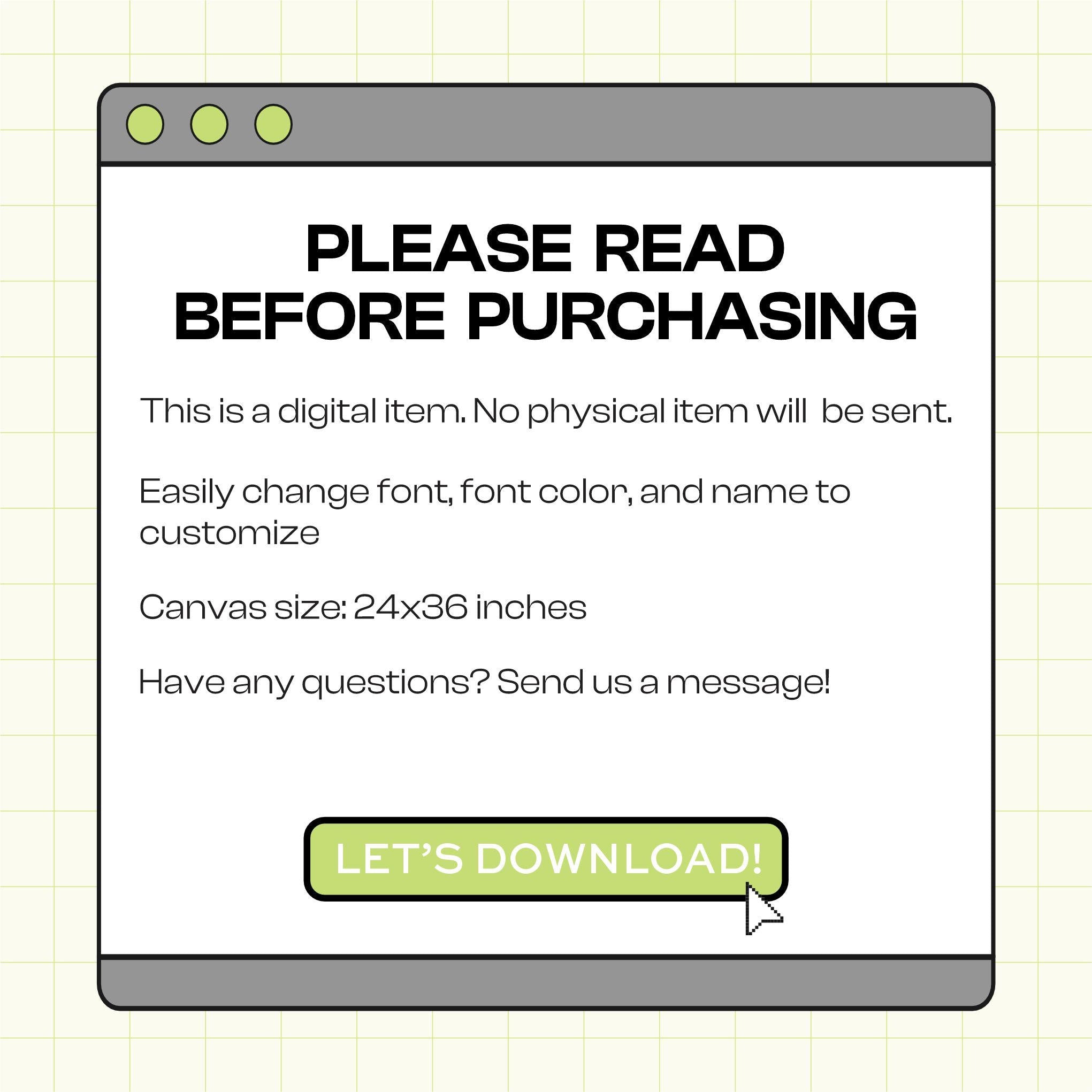 Cheerleader Portrait Poster Canva Template (CHEERPSTR1002)