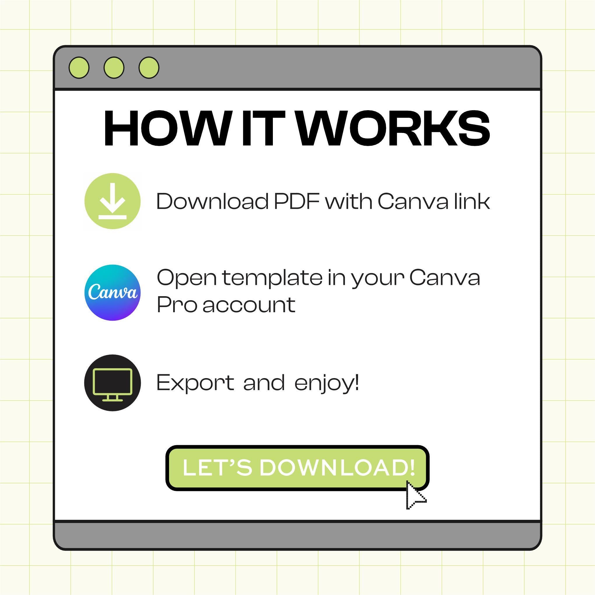 Cheerleader Portrait Poster Canva Template (CHEERPSTR1008)