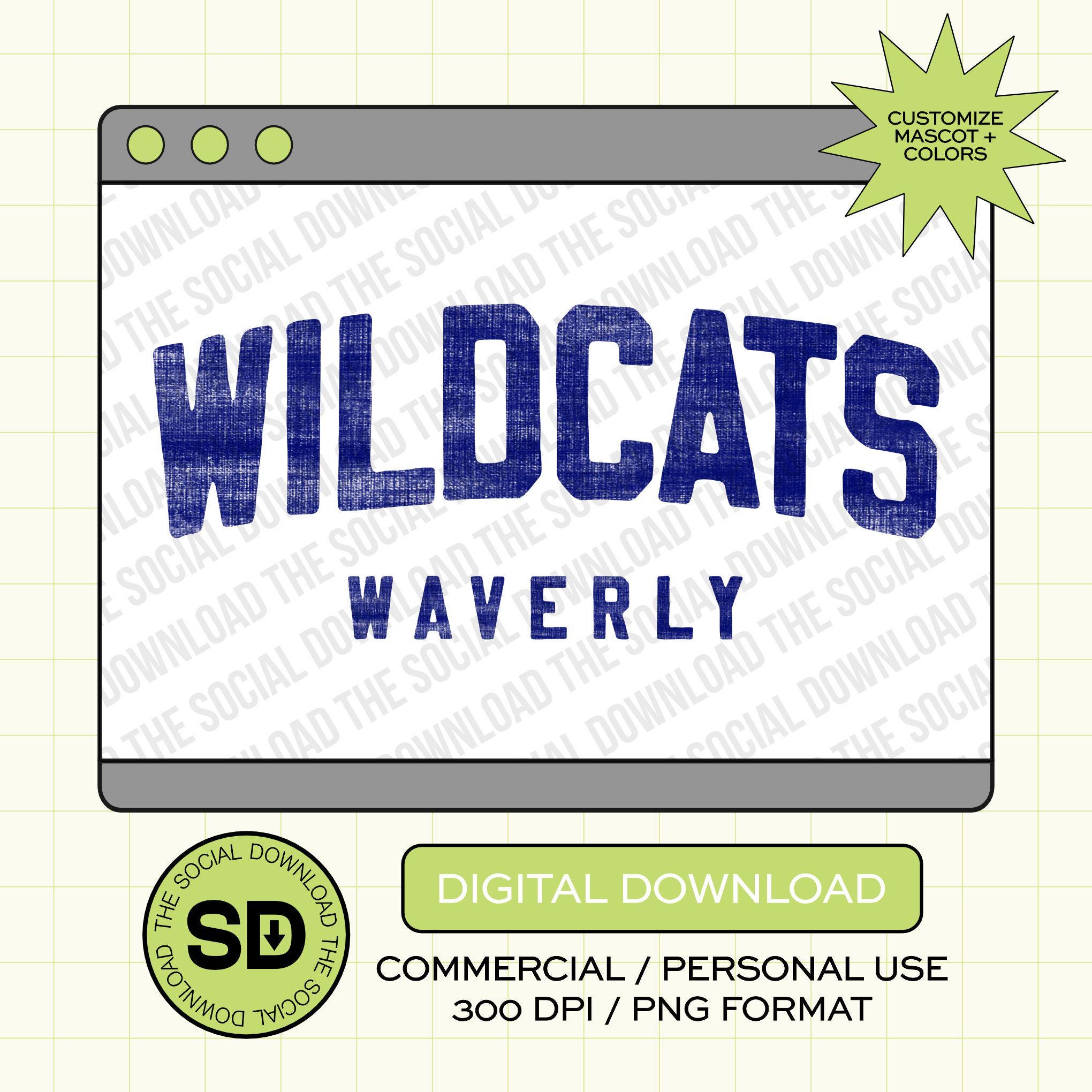 Distressed Canvas Custom School Spirit PNG Download File, custom school png, spirit png, DTF, Sublimation, DTG (SW1165)