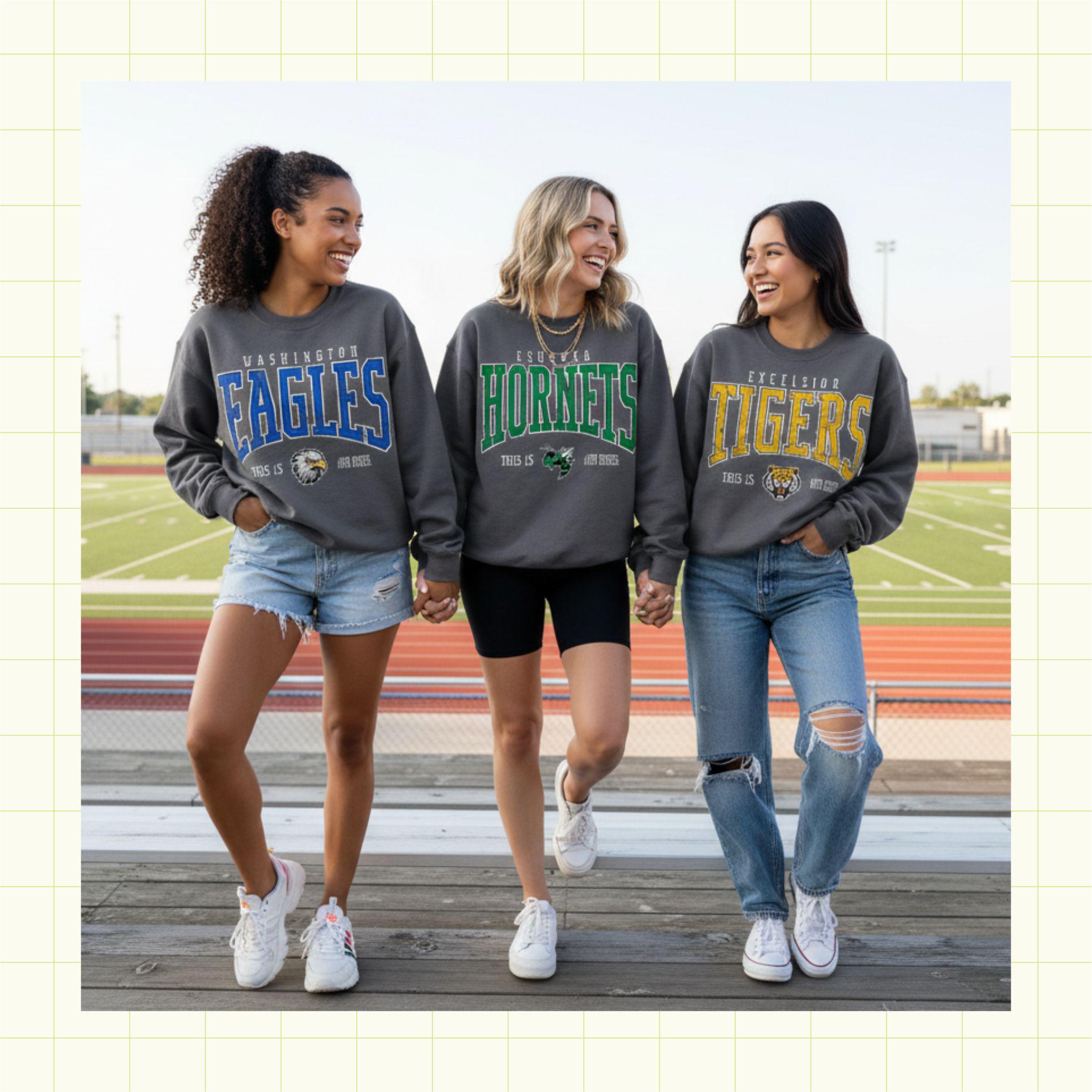 This is Our House Custom Mascot PNG Download File, custom school png, spirit png, DTF, Sublimation, dtg (SW1174)