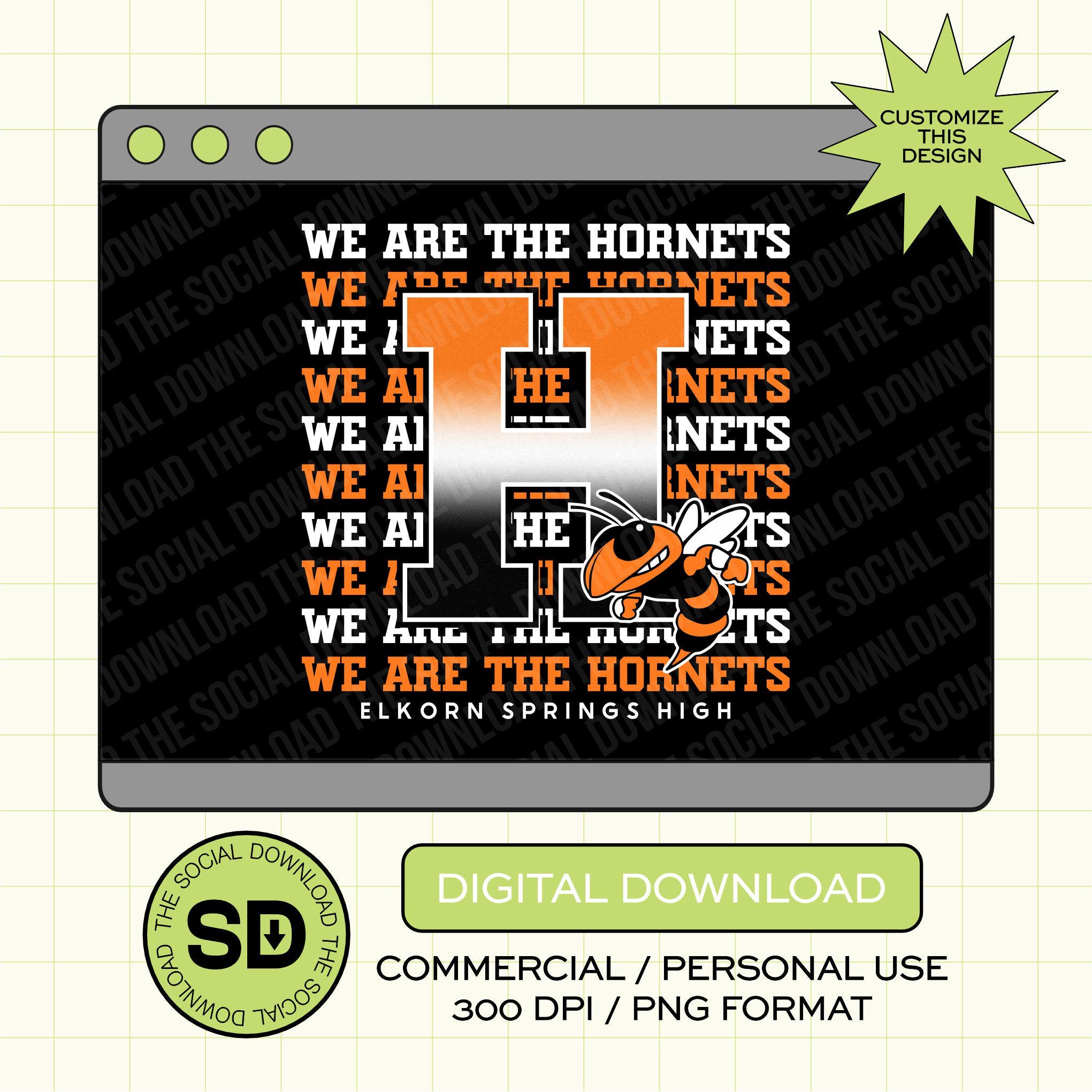 We are the Mascot Custom School Spirit PNG Download File, custom school png, spirit png, DTF, Sublimation, dtg (SW1175)
