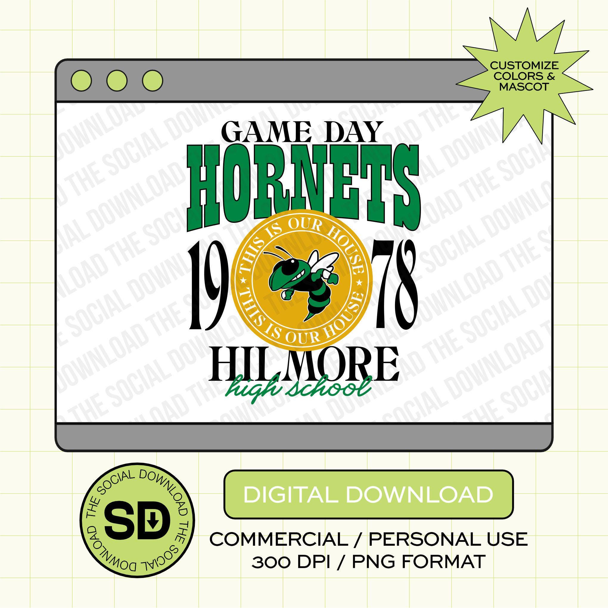 This is Our House Custom School Spirit PNG Download File, custom school png, spirit png, DTF, Sublimation, DTG (SW1151)