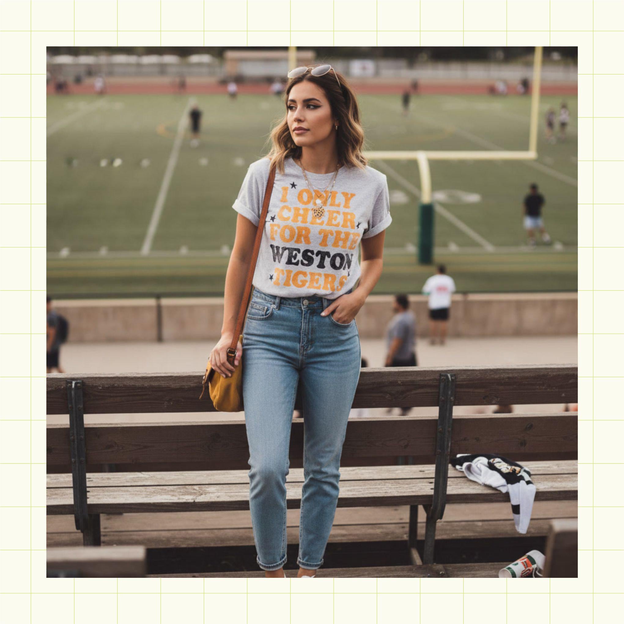I Only Cheer for my Team Custom School Spirit PNG Download File, custom school png, spirit png, DTF, Sublimation, dtg (SW1189)