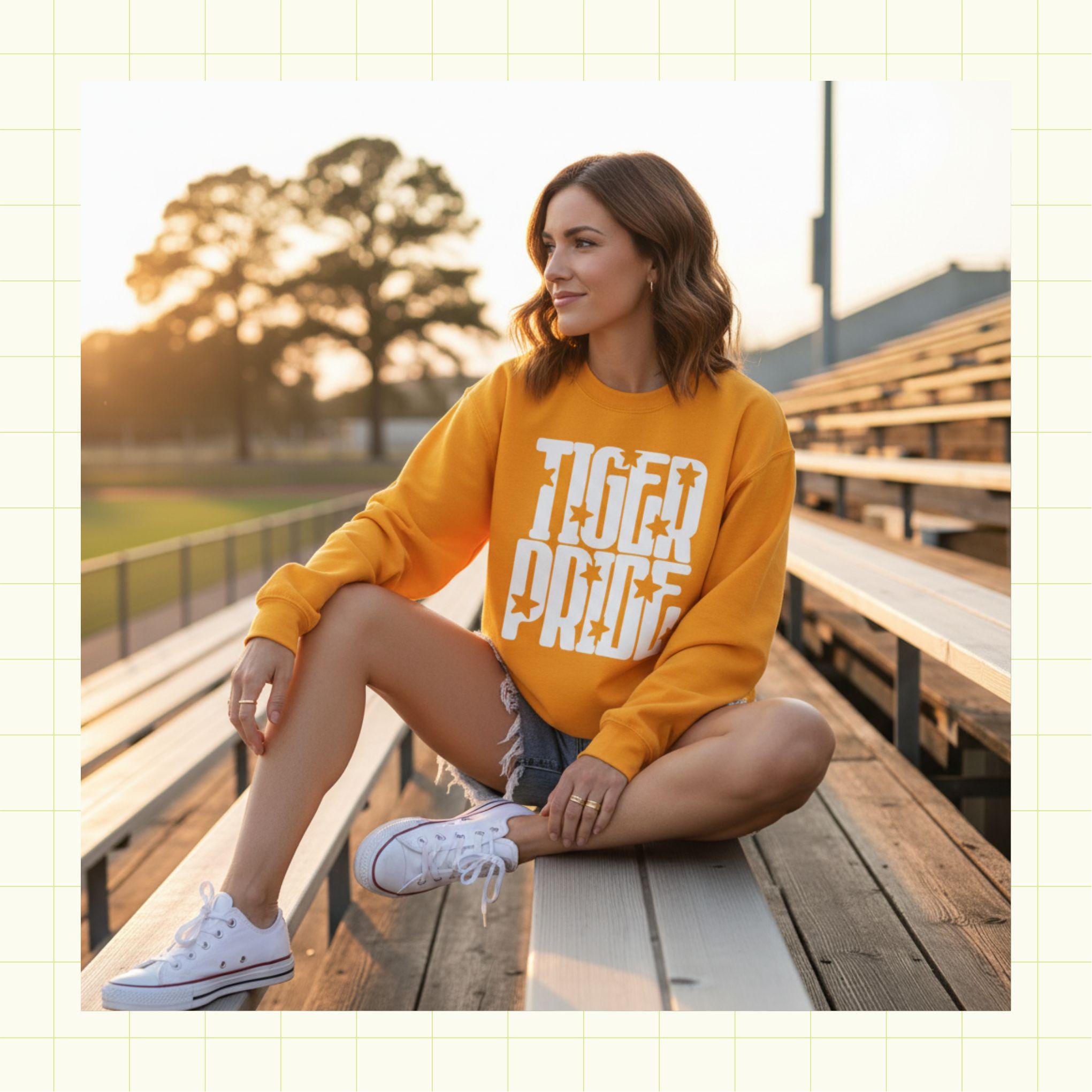 Star Pride Mascot Custom School Spirit PNG Download File, custom school png, spirit png, DTF, Sublimation, dtg (SW1180)