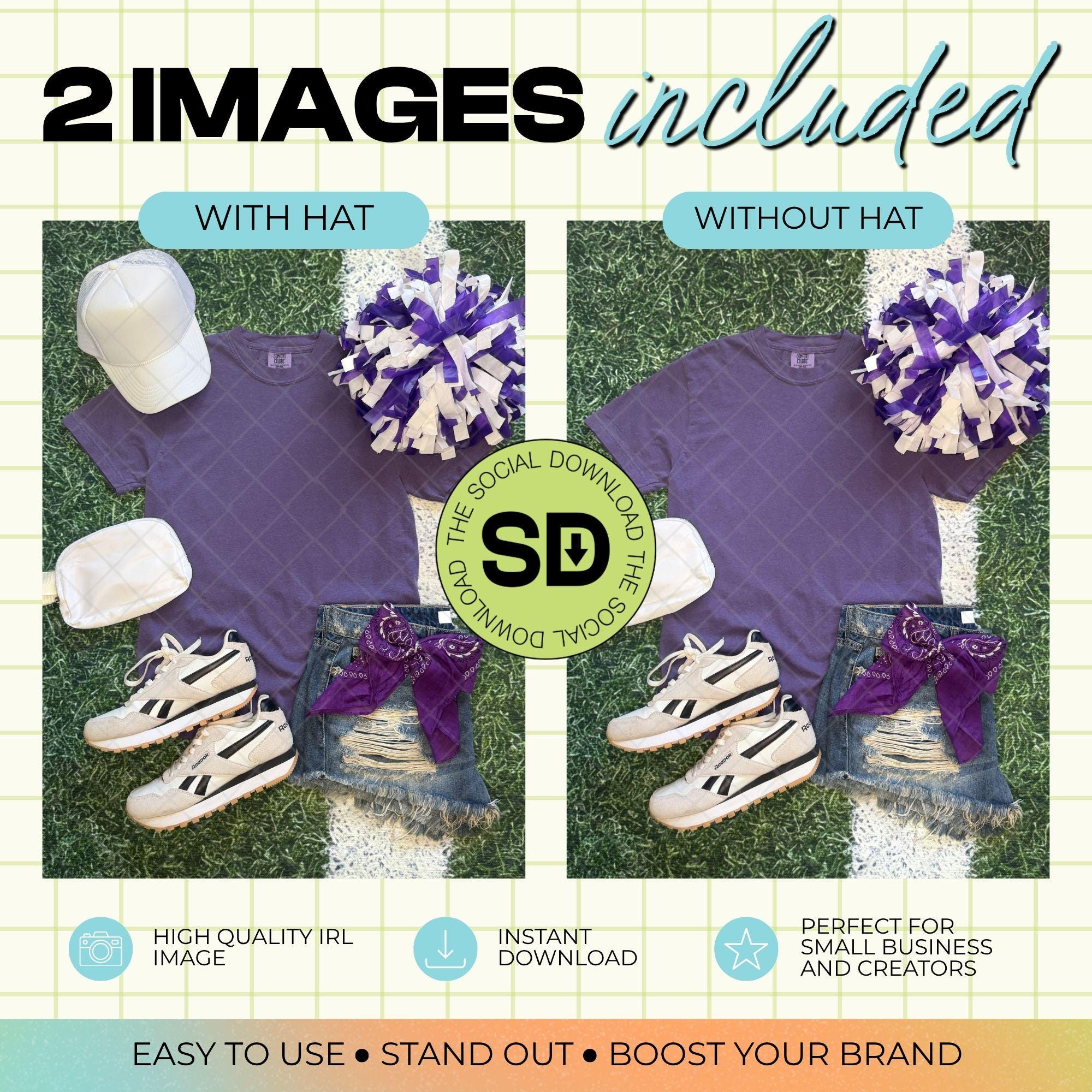 1717 Comfort Colors Grape Mock Up (1717-CC-Grape-GSW)