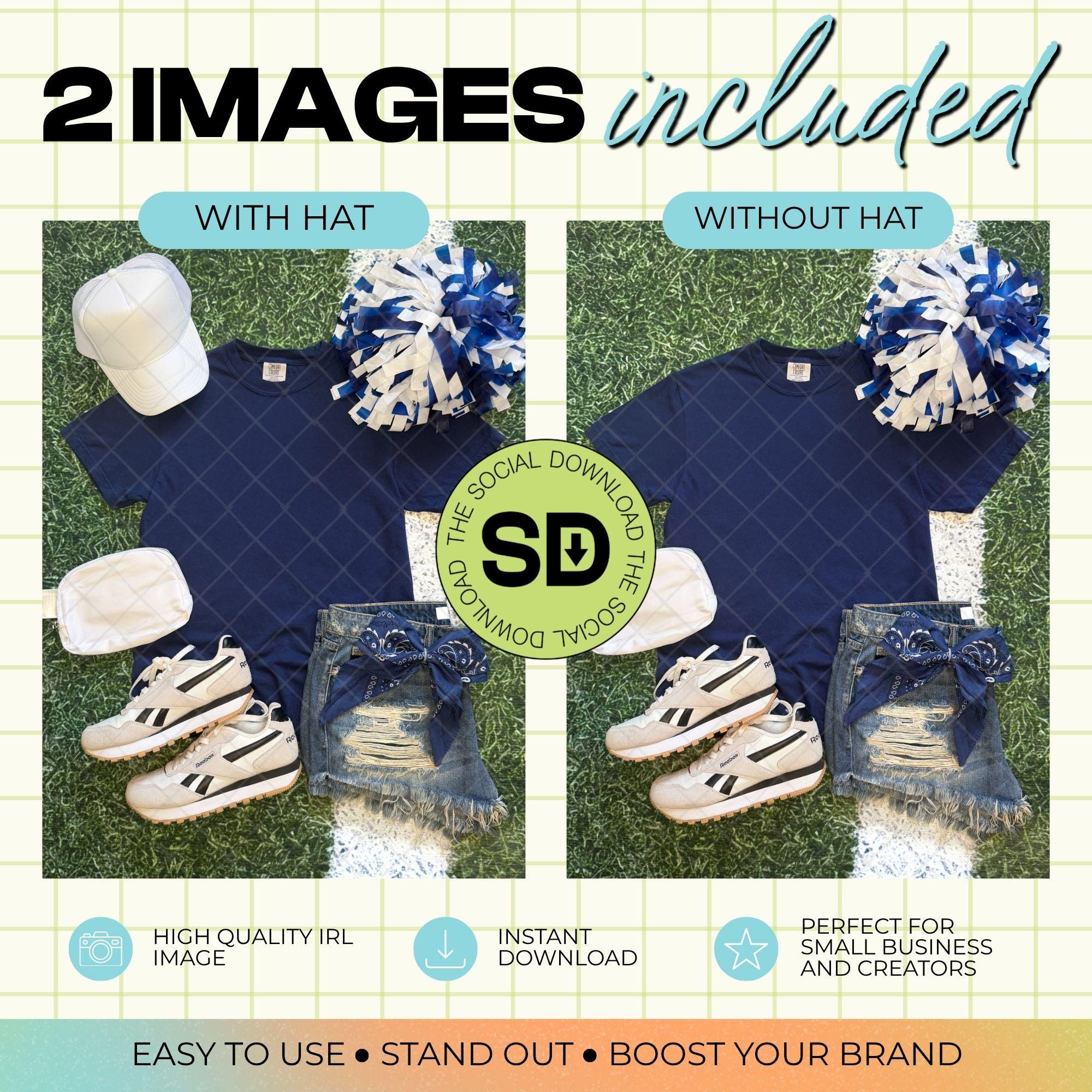 1717 Comfort Colors True Navy Mock Up (1717-CC-Navy-GSW)