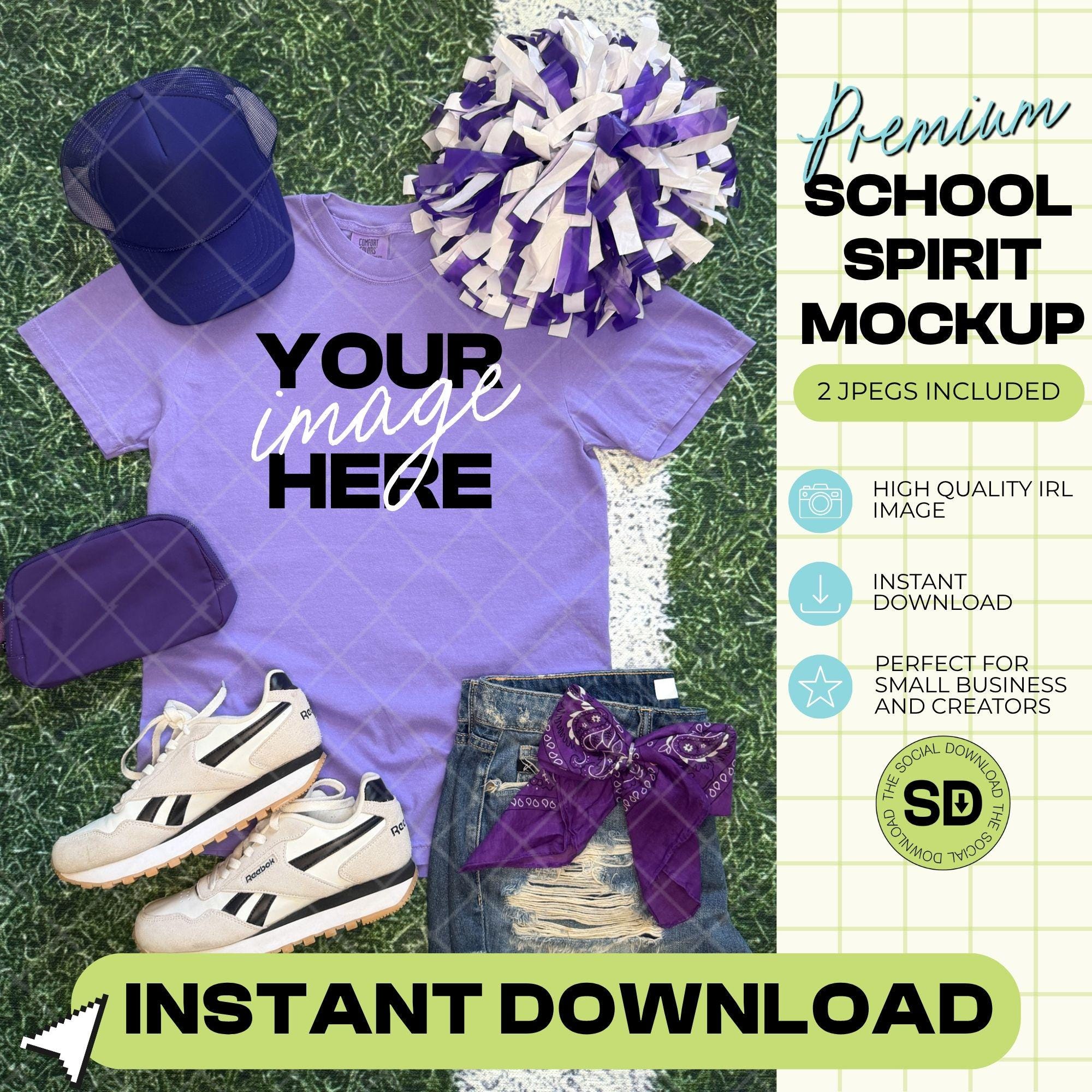 1717 Comfort Colors Violet Mock Up (1717-CC-Violet-GSW)